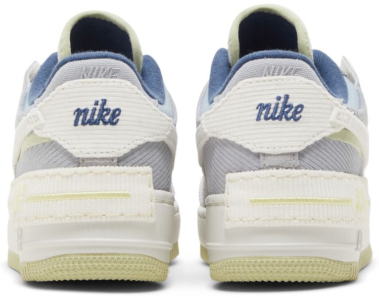 Nike Wmns Air Force 1 Shadow On The Bright Side   Skate Blue