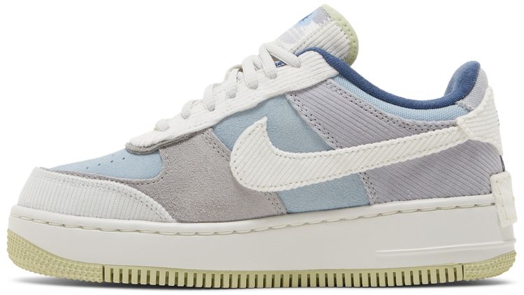Nike Wmns Air Force 1 Shadow On The Bright Side   Skate Blue