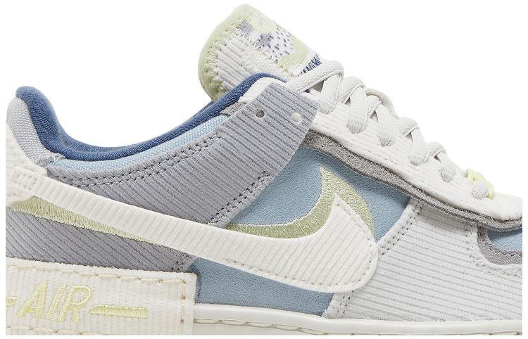 Nike Wmns Air Force 1 Shadow On The Bright Side   Skate Blue