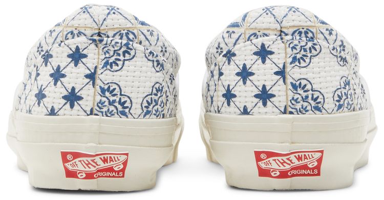 Vans Kith x OG Classic Slip On LX Azulejo Tile