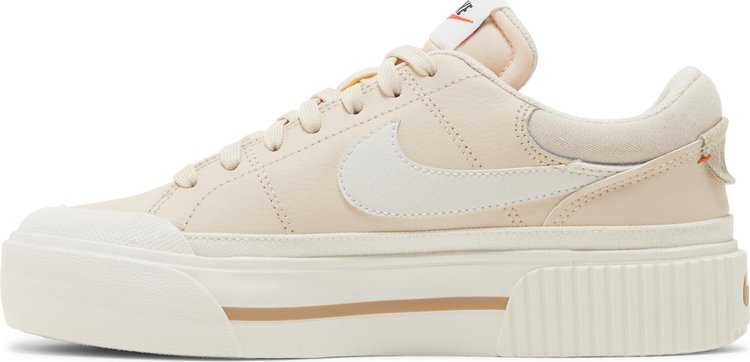 Wmns Court Legacy Lift Pearl White