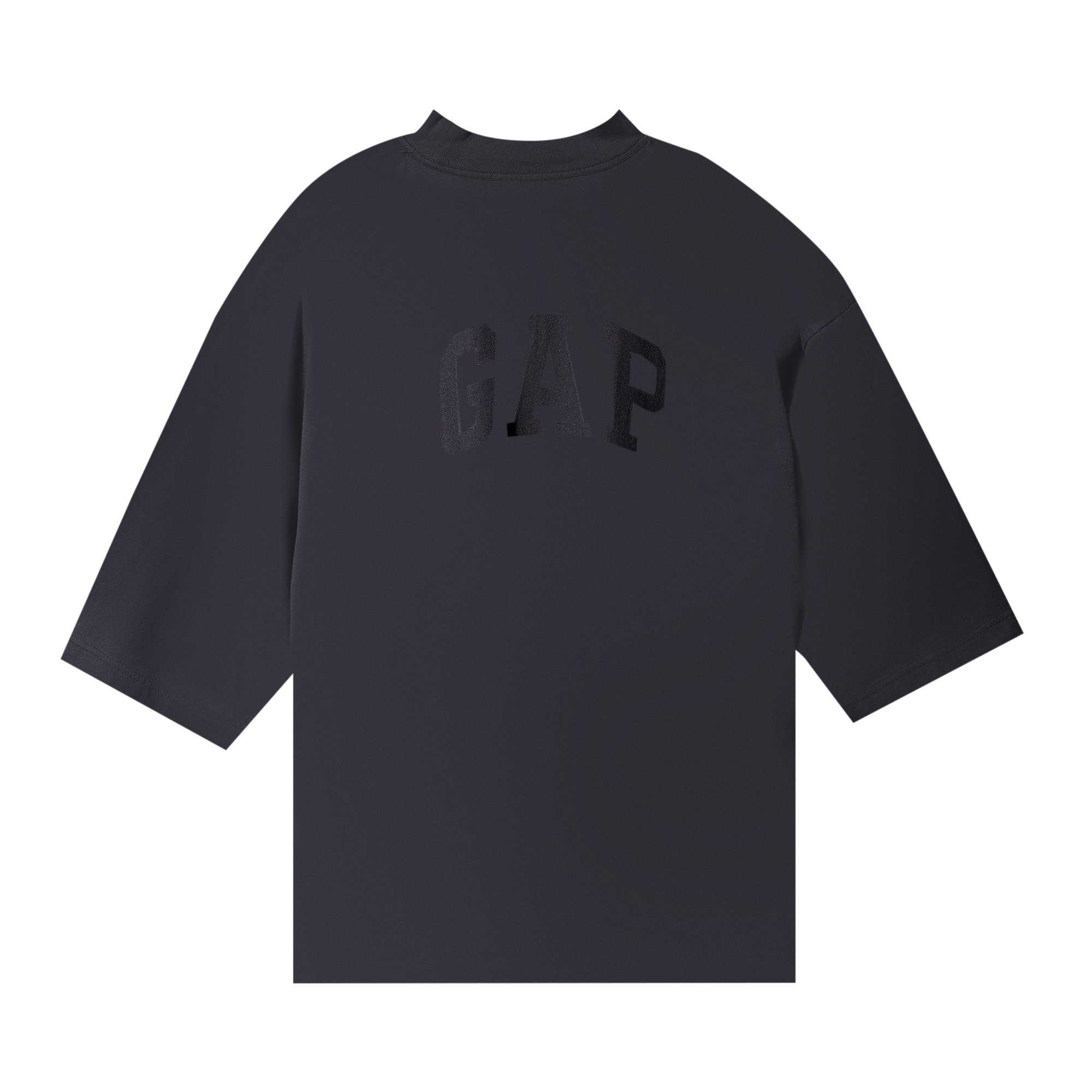 Yeezy Gap Engineered by Balenciaga Dove 3/4 Sleeve Tee 'Black'