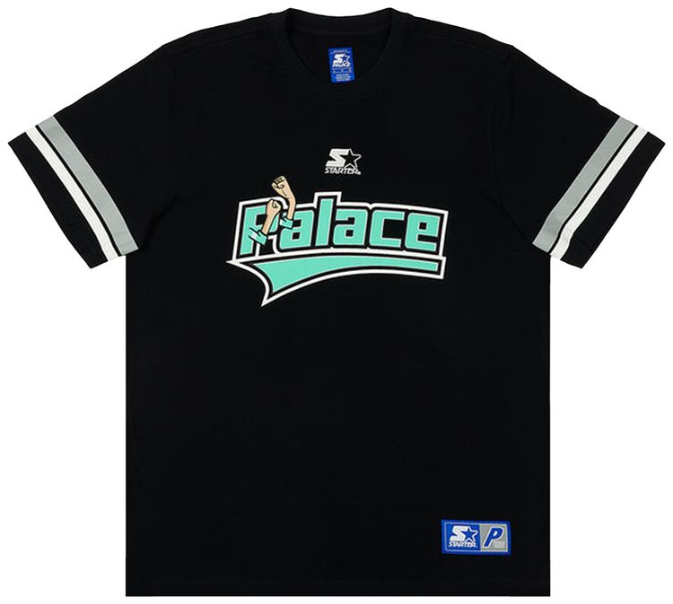 Palace x Starter T Shirt Black