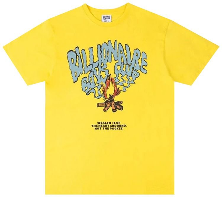 Billionaire Boys Club Smoke Tee Habanero Gold