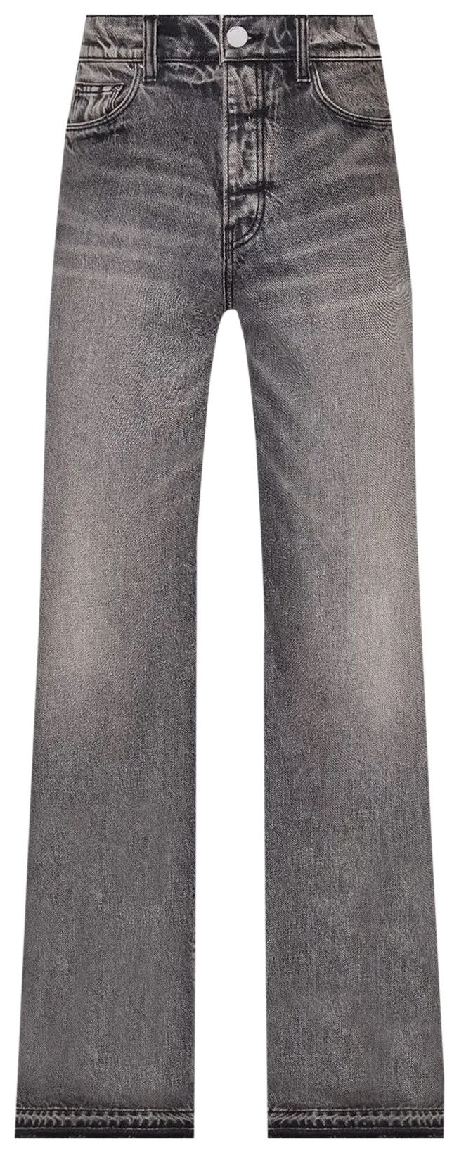 Amiri Cargo Wide Jeans Aged Black