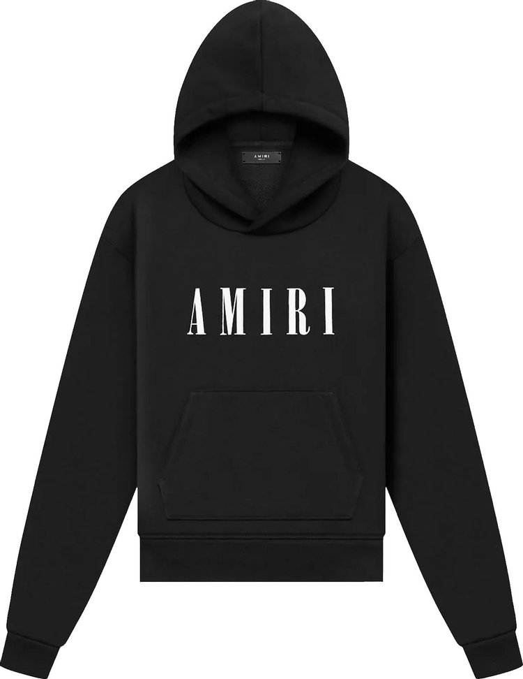 Buy Amiri Oversized Hoodie 'Black' - PF22WJL003 001 BLAC | GOAT