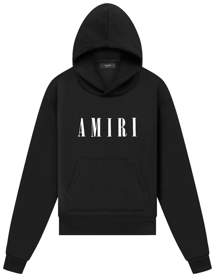 Buy Amiri Oversized Hoodie 'Black' - PF22WJL003 001 BLAC | GOAT