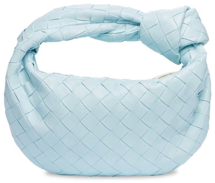 Bottega Veneta The Mini Jodie Bag Pale BlueGold