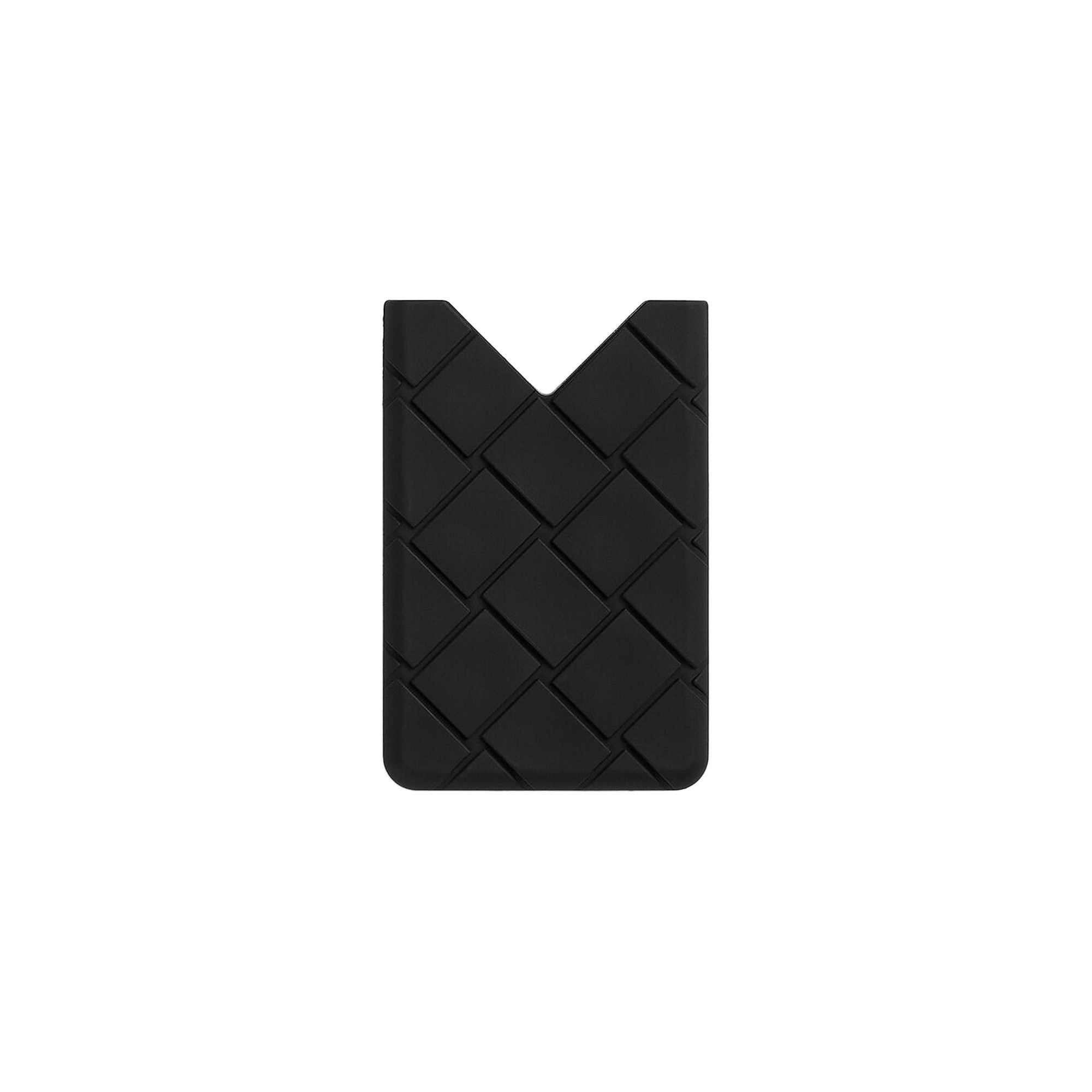 Buy Bottega Veneta Rubber Cardcase 'Black' - 689217 V0EY0 1000