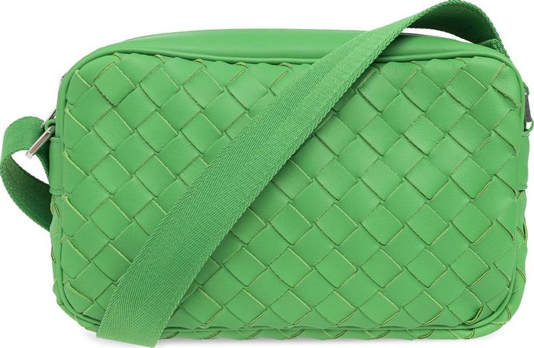 Bottega Veneta® Small Intrecciato Camera Bag in Parakeet. Shop