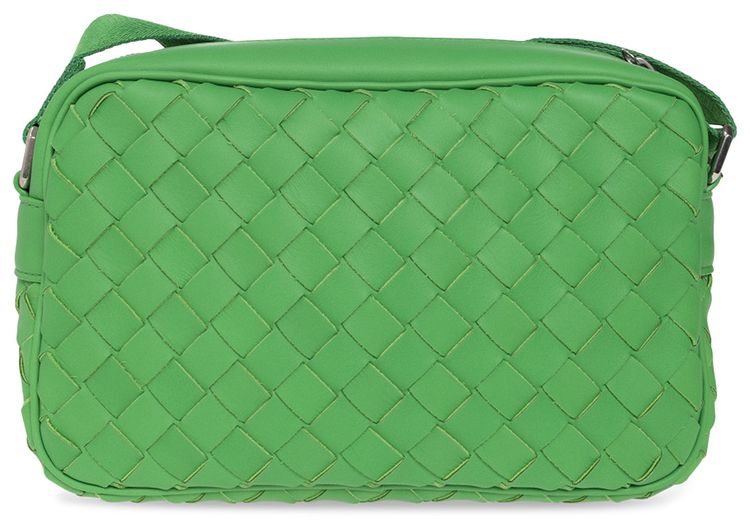 Bottega Veneta Classic Camera Bag Parakeet