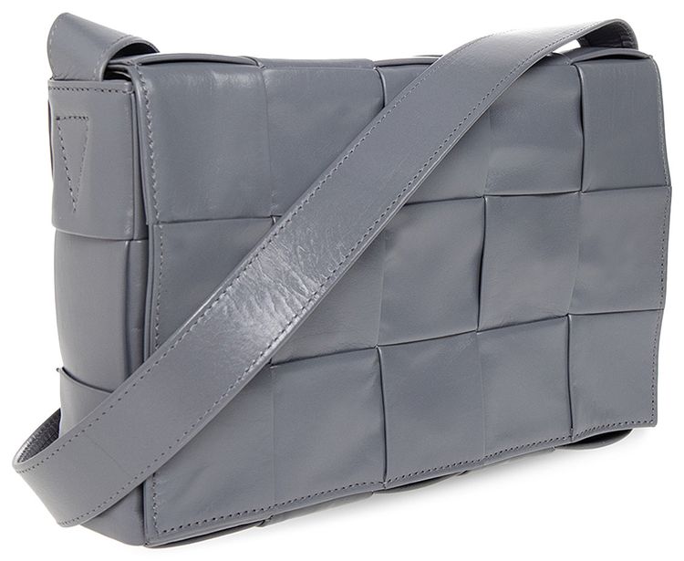 Bottega Veneta Medium Cassette Messenger ThunderSilver