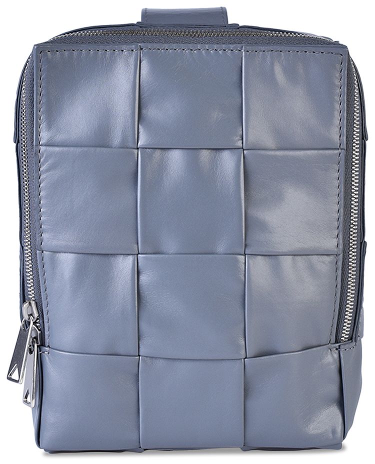 Bottega Veneta Mini Sling Cassette ThunderSilver