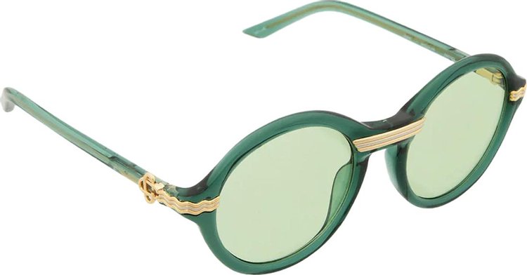 Casablanca Sunglasses GreenGold