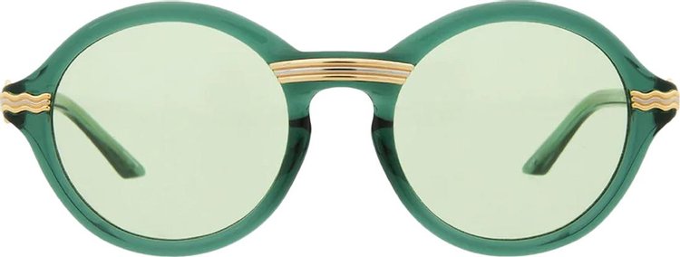 Casablanca Sunglasses 'Green/Gold'