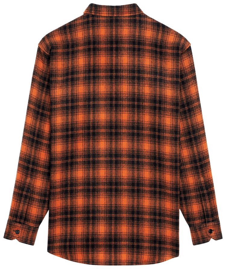 CELINE Trappeur Chemise OrangeNoir