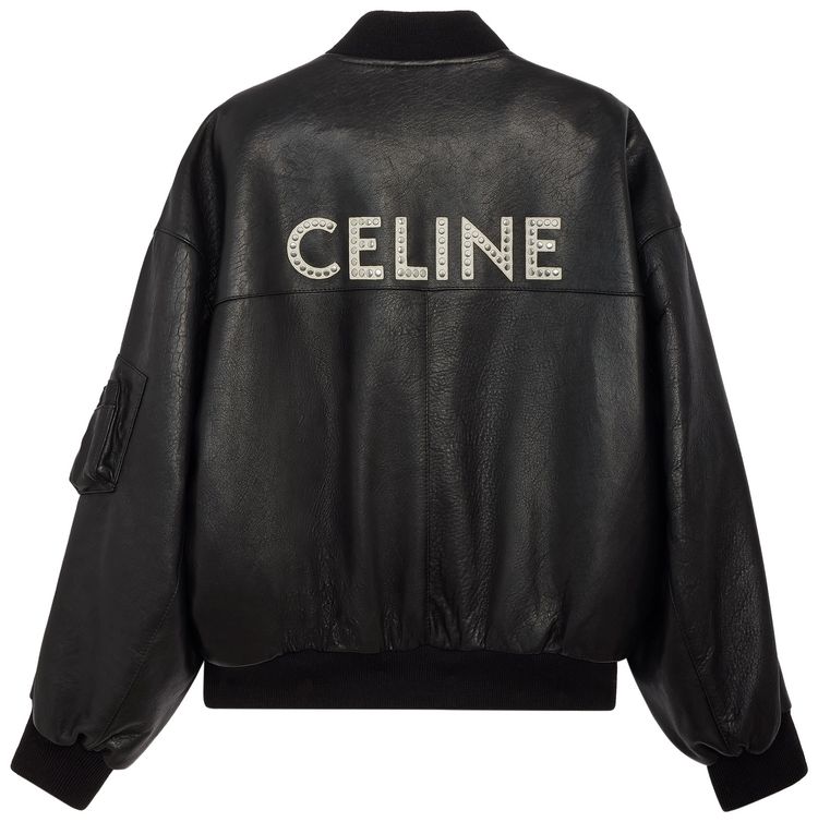 CELINE Oversized Bomber Black