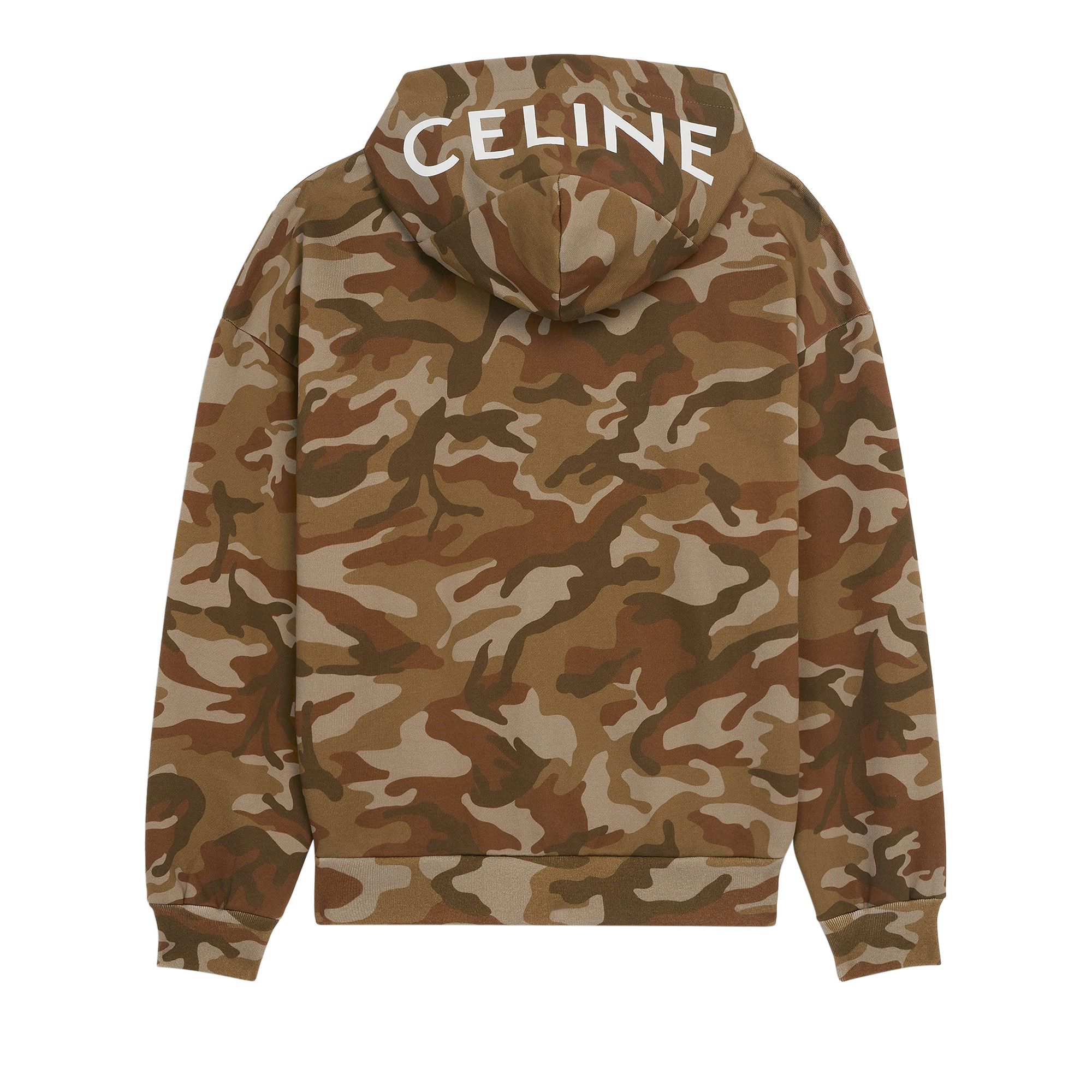 【L】CELINE Camouflaged Pullover Hoodie Celine Camouflage Hoodie | eBay
