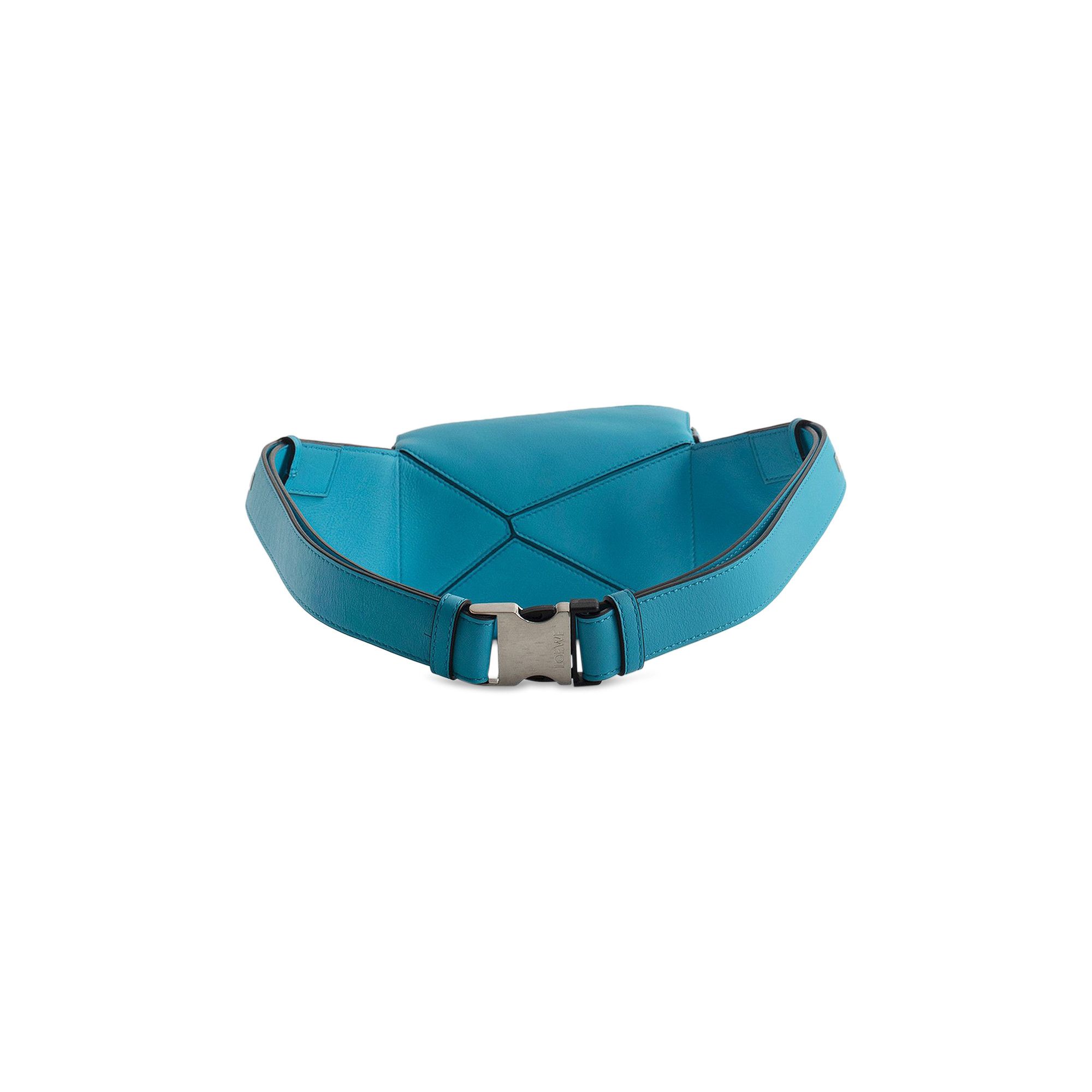 Buy Loewe Puzzle Mini Bumbag 'Cyan' - B510U89X02 5620 | GOAT