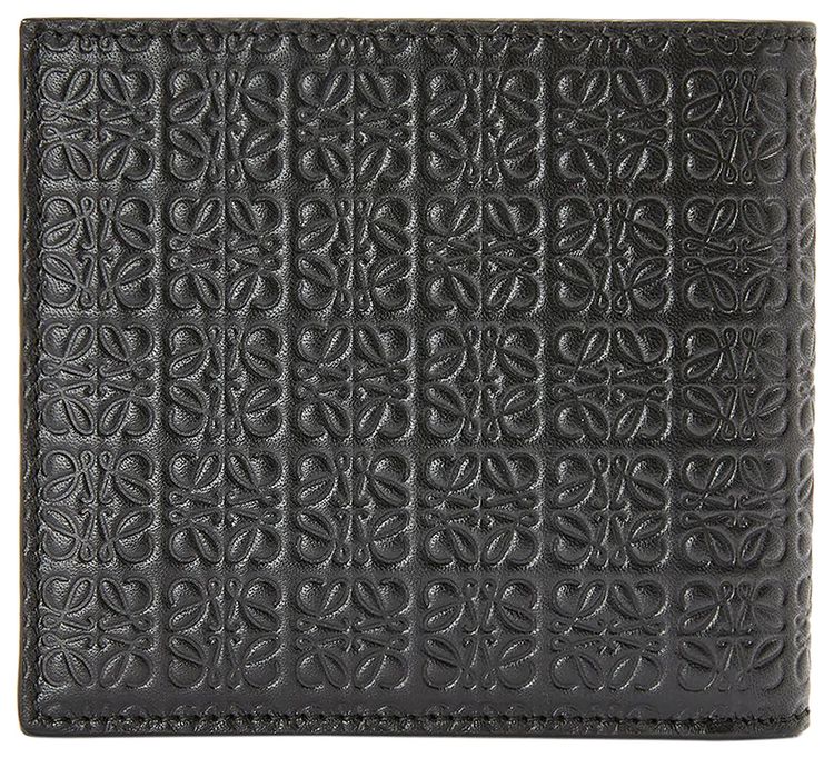 Loewe Repeat Bifold Wallet Black
