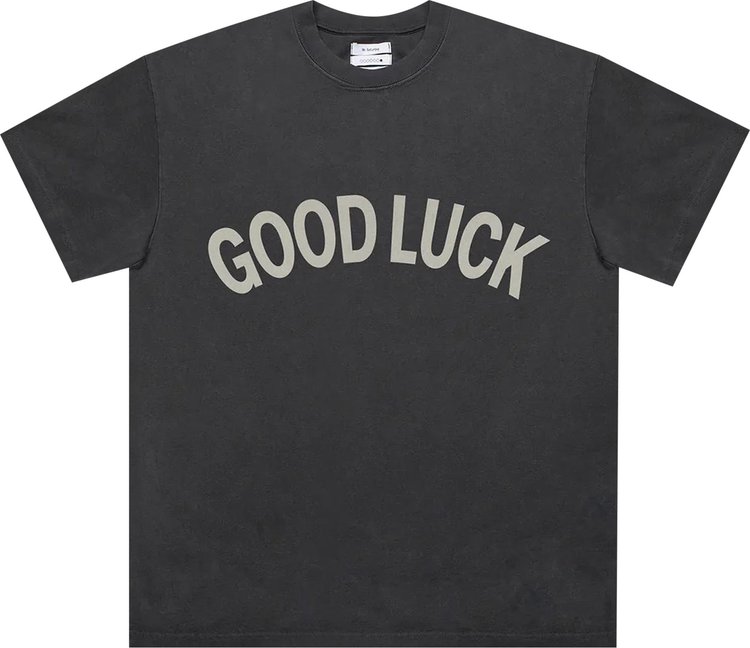 Mr. Saturday Good Luck T-Shirt 'Vintage Black'