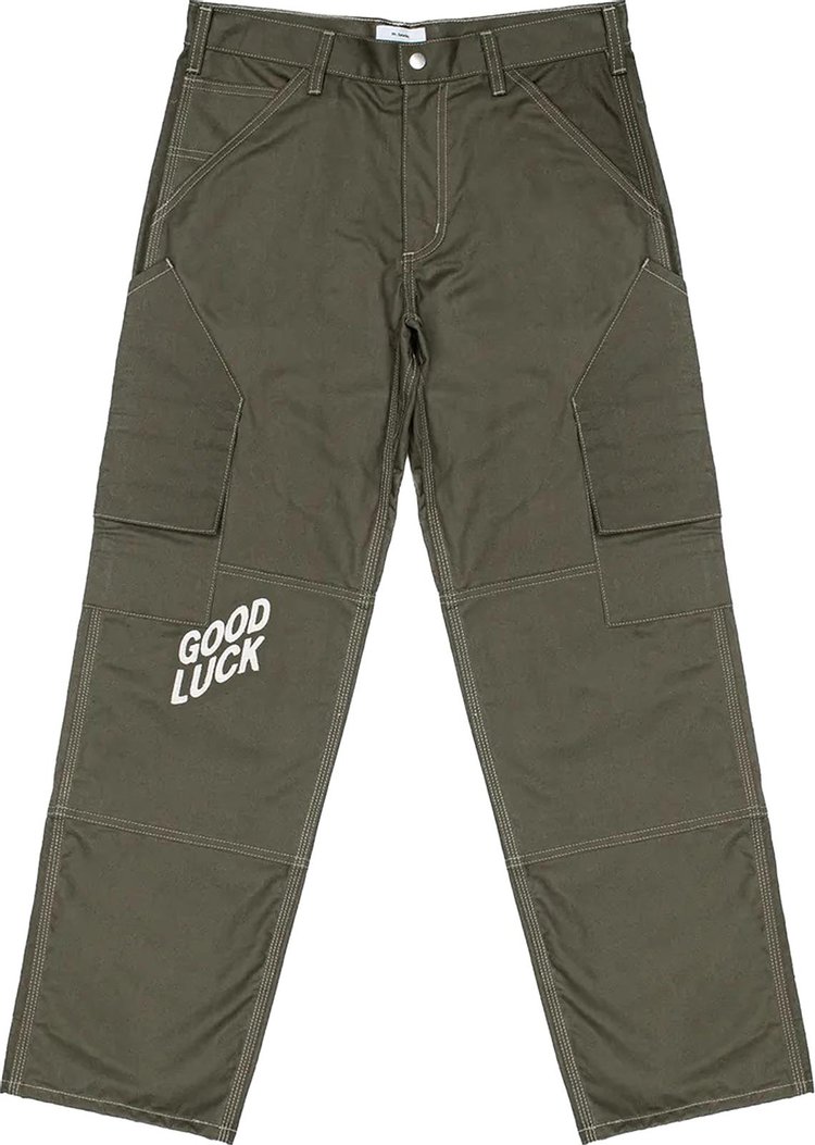 Mr Saturday Cargo Pants Military Green