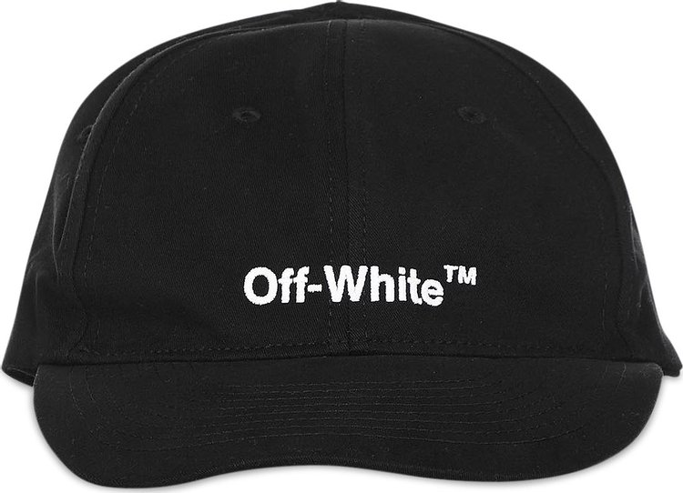 Off-White Helvetica Baseball Cap 'Black/White'