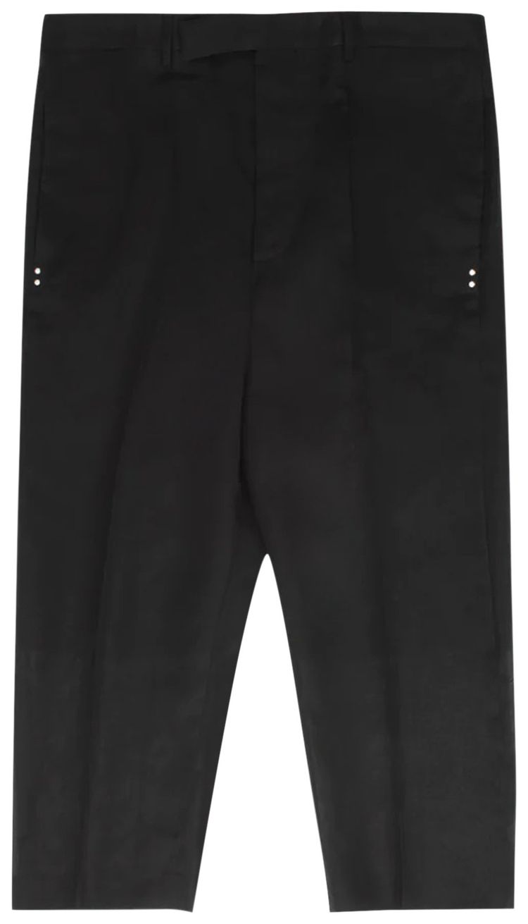 Rick Owens Astaires Cropped Pants Black