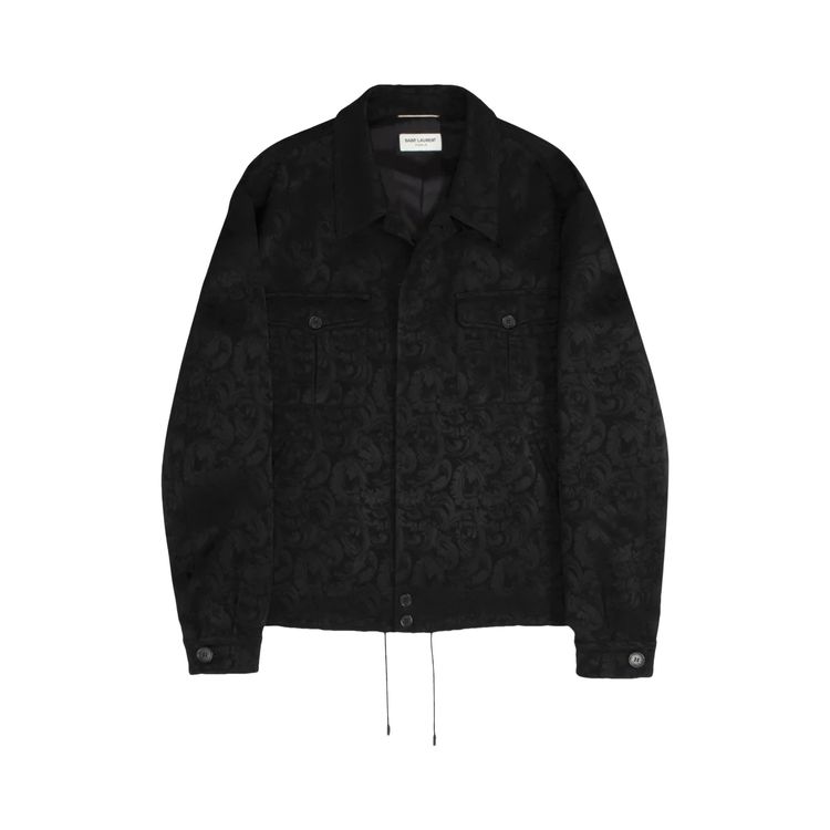 Saint Laurent Western Blouson Jacket Black