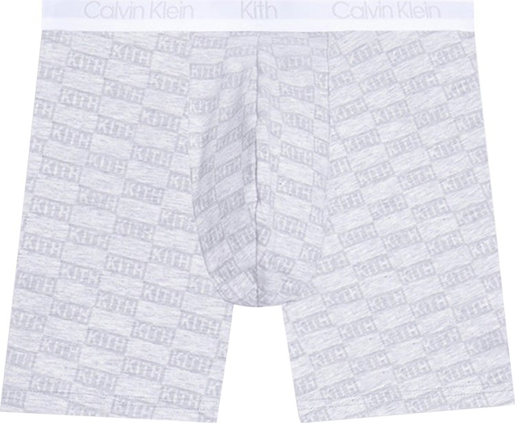 Kith For Calvin Klein Classic Boxer Brief 'Light Heather Grey'