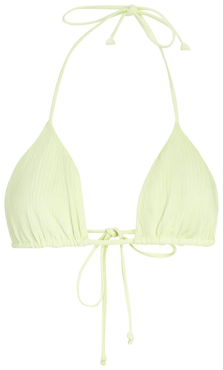 Kith Women Rib Talia Triangle Top Peridot