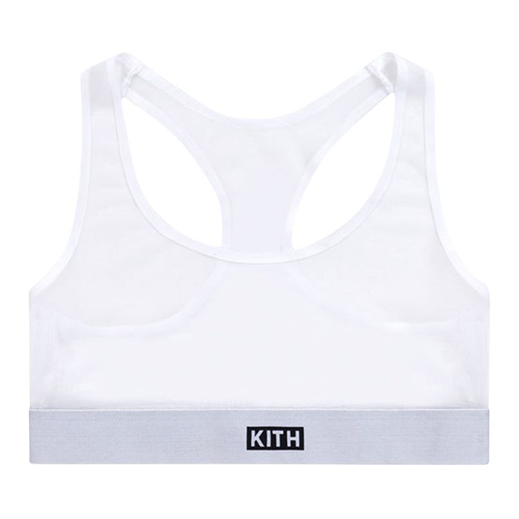 Buy Kith Women For Calvin Klein Mesh Racerback 'White' - QF6341 100 | GOAT