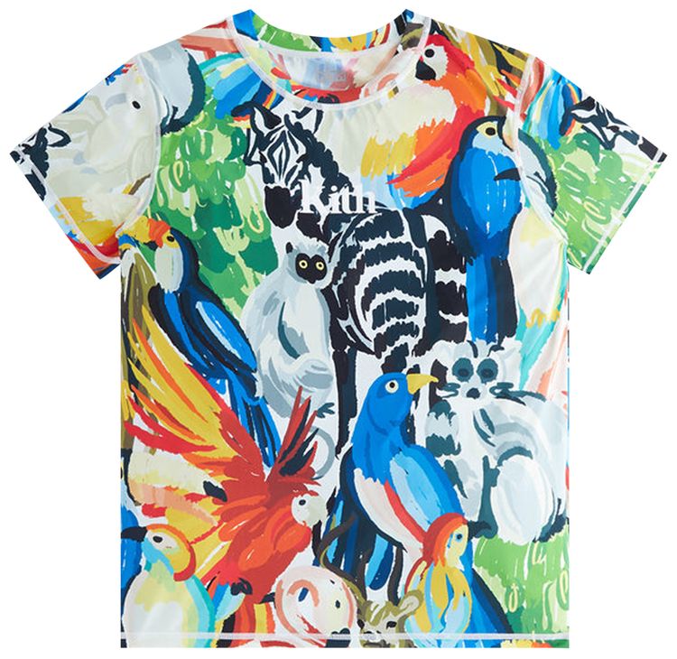 Kith Kids Rash Guard Swim Tee Voyage