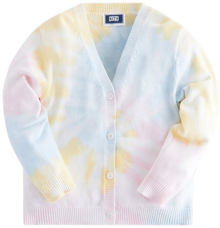 Kith Kids Tie Dye Cardigan Bloom
