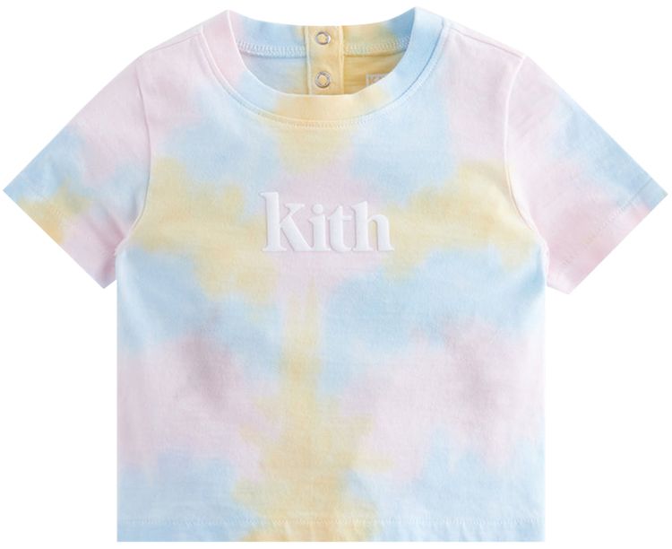 Kith Kids Baby Tie Dye Tee Bloom