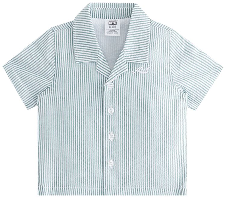 Kith Kids Baby Camp Shirt White