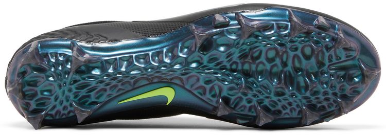 Nike Alpha Huarache 8 Pro Black Metallic Silver