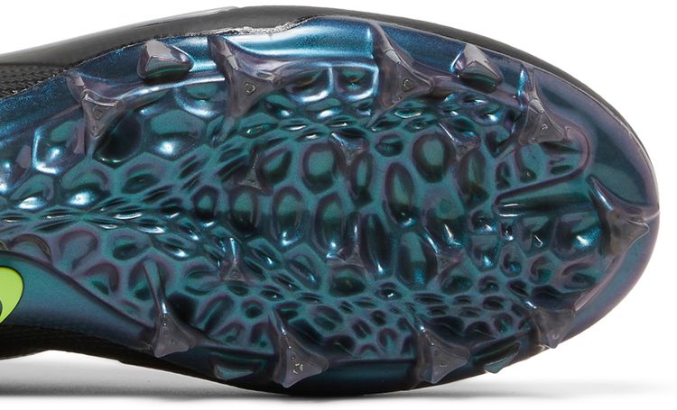 Nike Alpha Huarache 8 Pro Black Metallic Silver