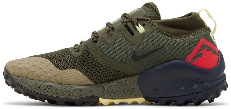 Nike Wildhorse 7 Cargo Khaki Siren Red