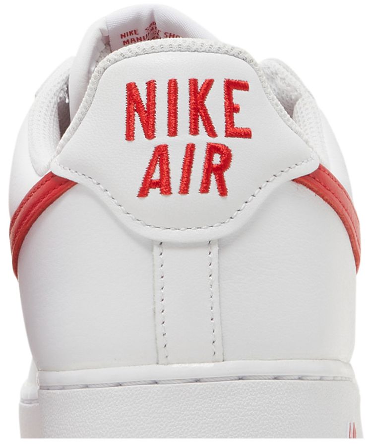 Air Force 1 Low Color of the Month   White University Red
