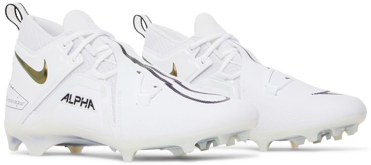 Nike Alpha Menace Pro 3 White Black Gold