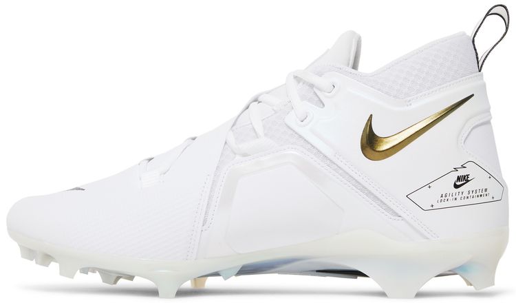 Nike Alpha Menace Pro 3 White Black Gold