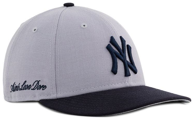 Aime Leon Dore x New Era Yankees Hat Grey Combo
