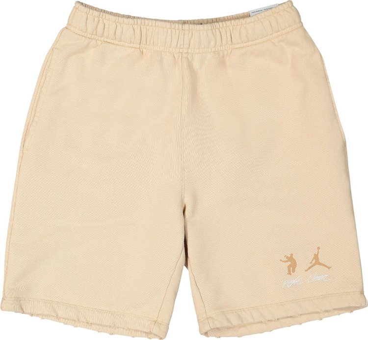 Air Jordan x Union M J FLC Shorts 'White Onyx'