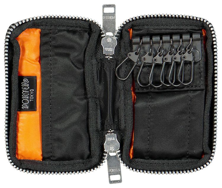 Porter Yoshida  Co Tanker Key Case Black