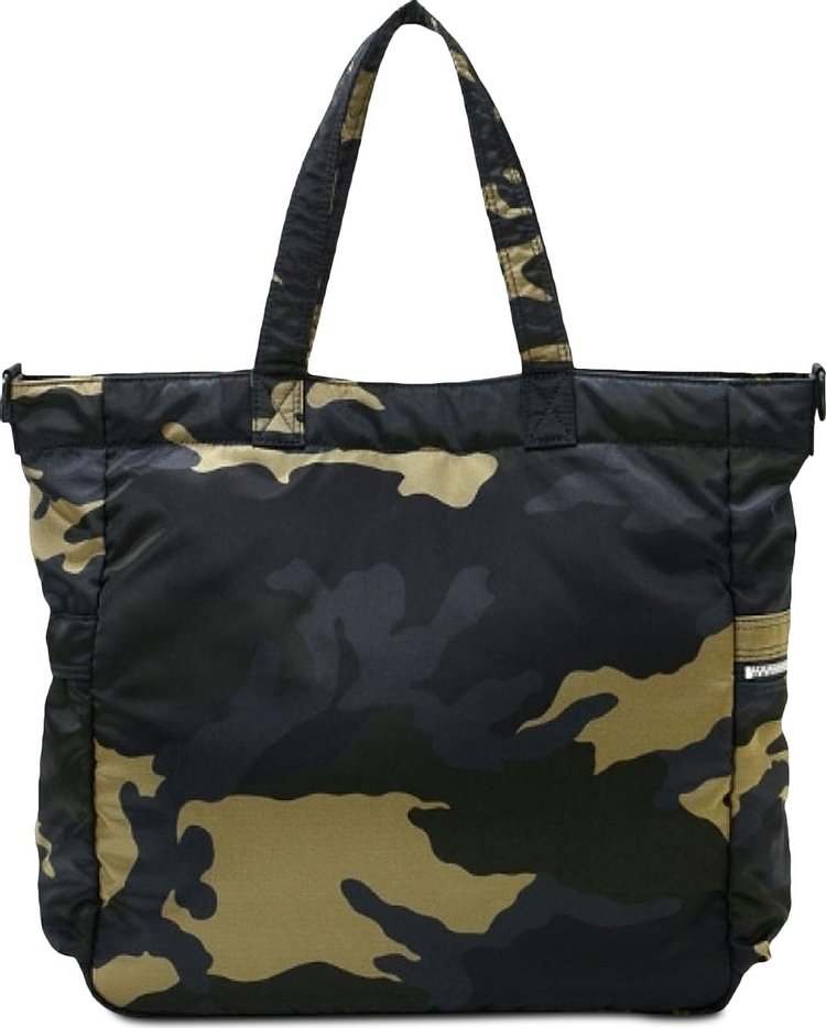 Porter-Yoshida & Co. Counter Shade 2 Way Tote Bag 'Woodland Khaki'