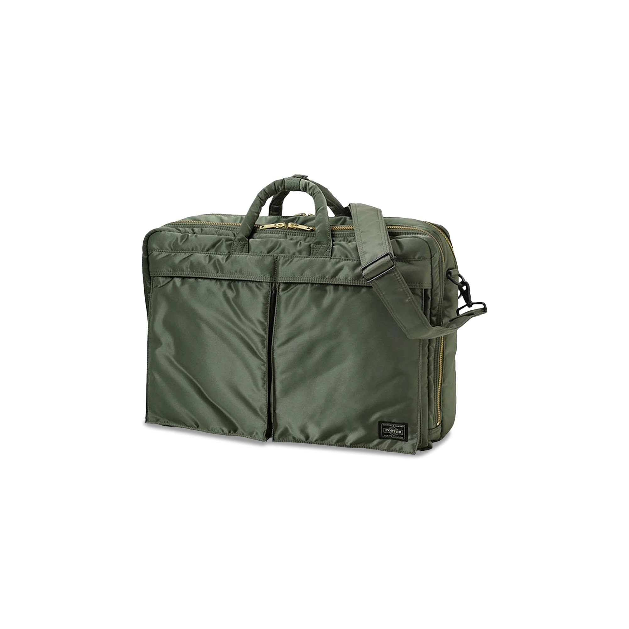 Buy Porter-Yoshida & Co. 3Way Briefcase 'Olive' - 622 67460 30 | GOAT