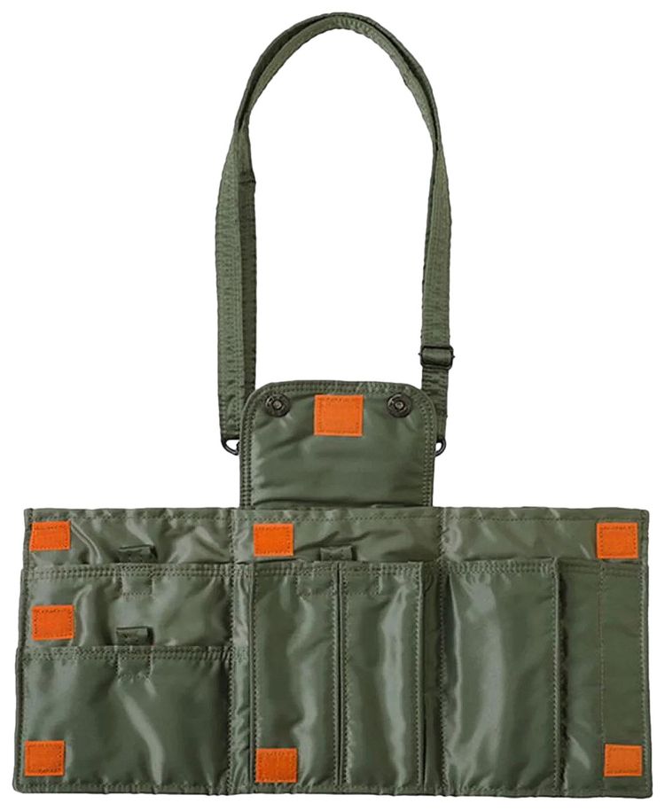 Porter Yoshida  Co Tanker Travel Case Olive