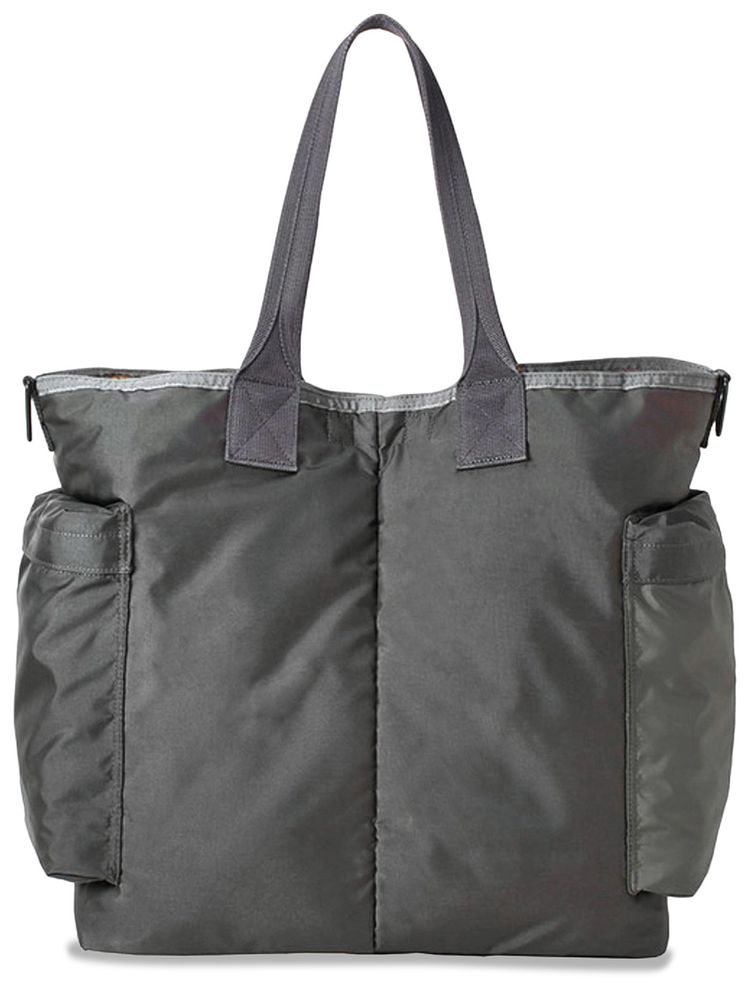 Porter Yoshida  Co Porter Force 2 Way Tote Bag Grey