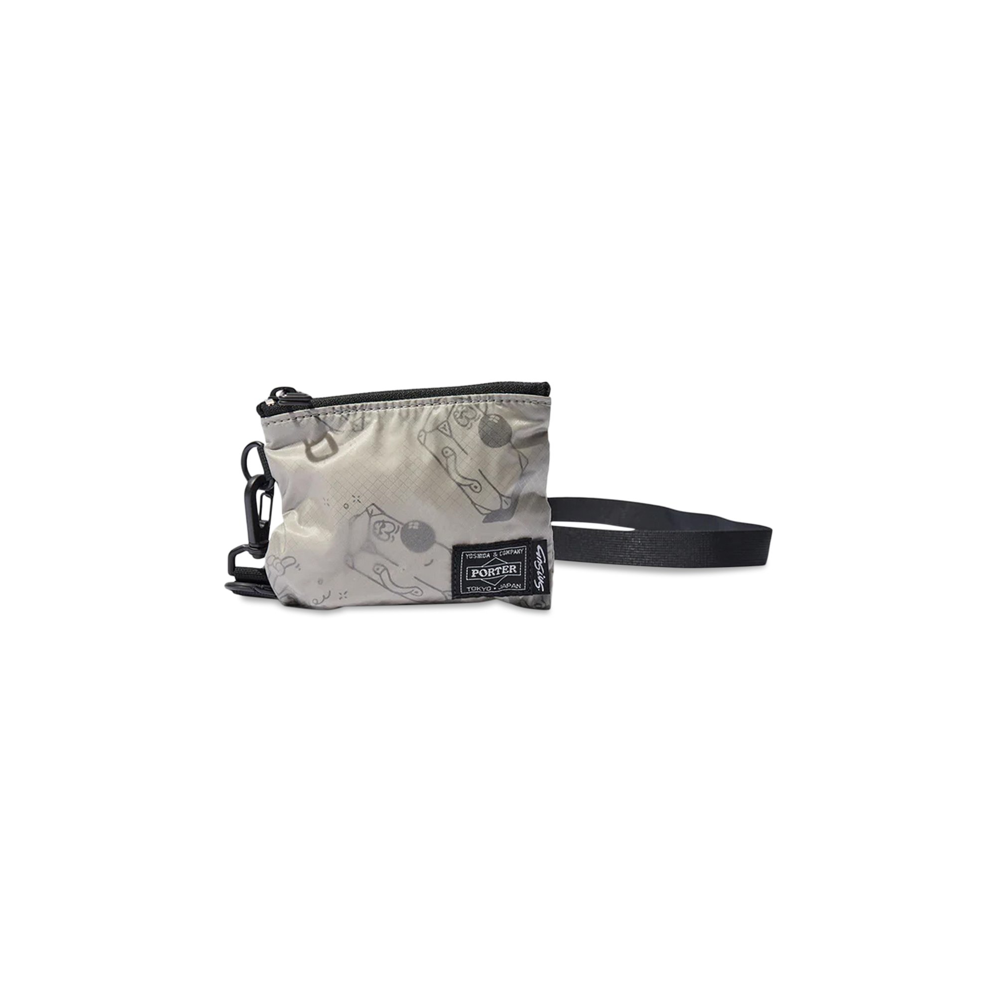 Porter-Yoshida & Co. x Gasius Pouch And Strap 'Grey'